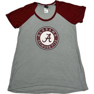 UA Alabama Crimson Tide Script A Short Sleeve T Shirt Large College Fan Game Day